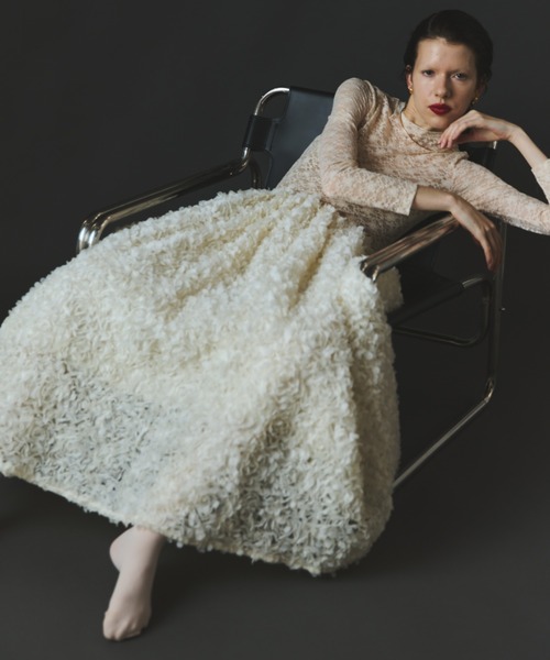 PERNA（ペルナ） スカート フラワーオーガンスカート : ZOZOTOWN Yahoo