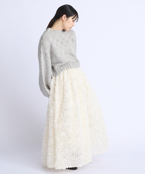 PERNA フラワーオーガンスカート　最終値下げ PERNA（ペルナ） スカート フラワーオーガンスカート : ZOZOTOWN Yahoo