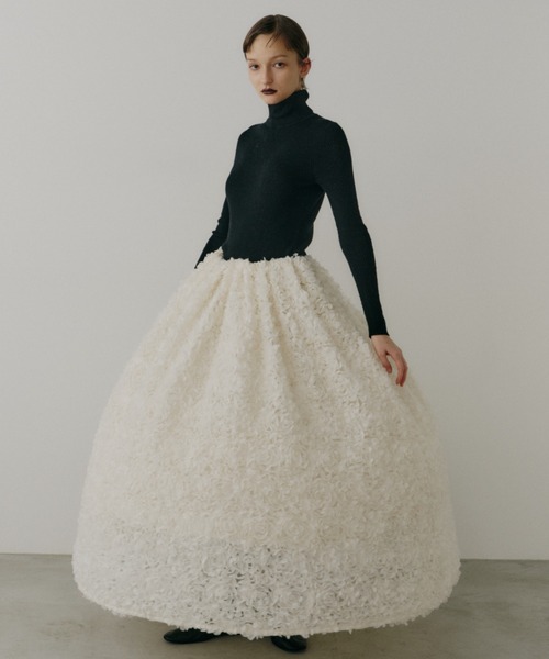 PERNA（ペルナ） スカート フラワーオーガンスカート : ZOZOTOWN Yahoo