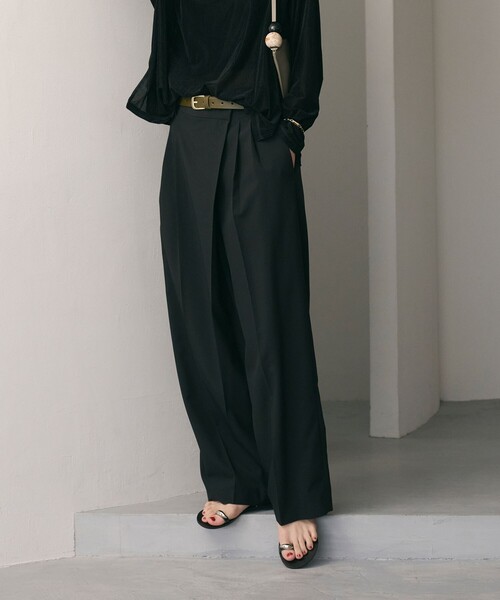 〔未着用〕BEAUTY&YOUTH UNITED ARROWS スラックスパンツ BEAUTY＆YOUTH UNITED ARROWS スラックス パンツ ツイル