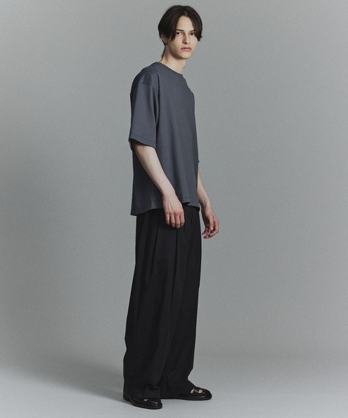 「PUBLIC TOKYO」 半袖Tシャツ 2 ブラック メンズ