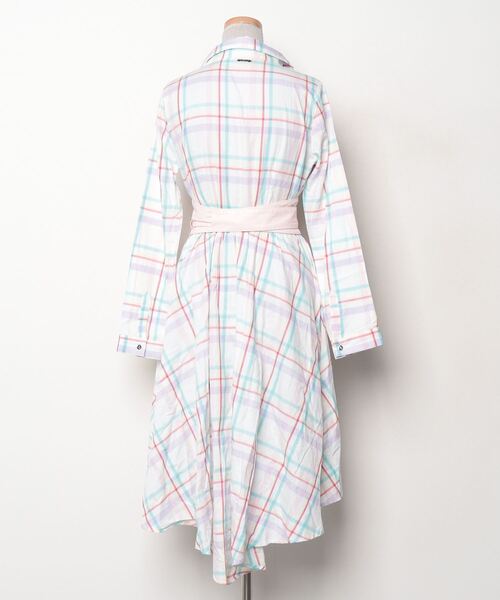 Rady シャツワンピース スカート Rady 「Rady」 チェック柄シャツワンピース ML ピンク