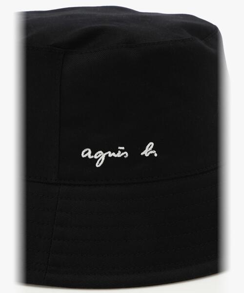 「agnes b.」 ハット 1 ブラック レディース_画像4