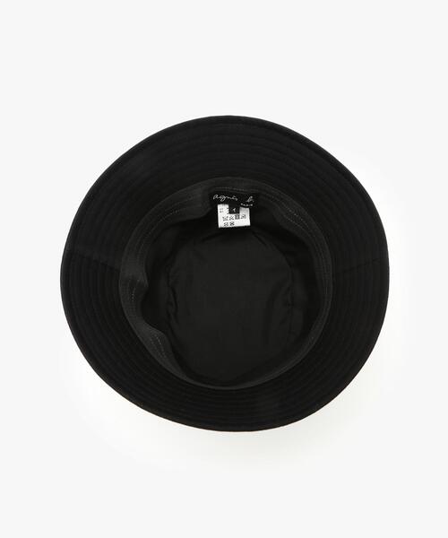 「agnes b.」 ハット 1 ブラック レディース_画像5