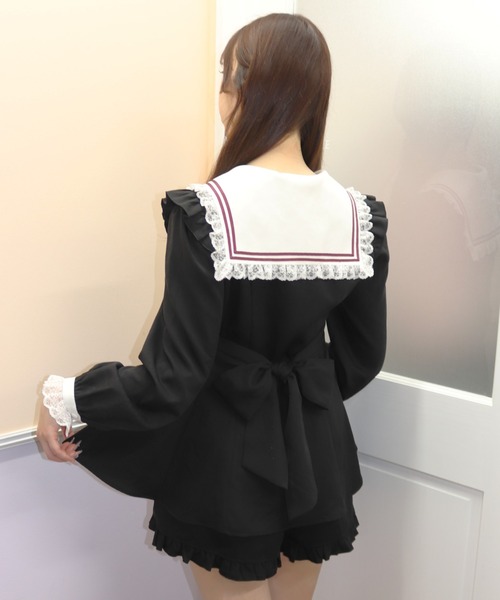 【Secrethoney】セーラーセットアップ シークレットハニー Secret Honey セーラーカラーセットアップ