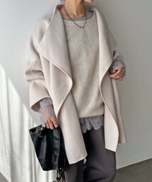 DouDou（ドゥドゥ） コート アウター ハンドメイドミドル丈コート