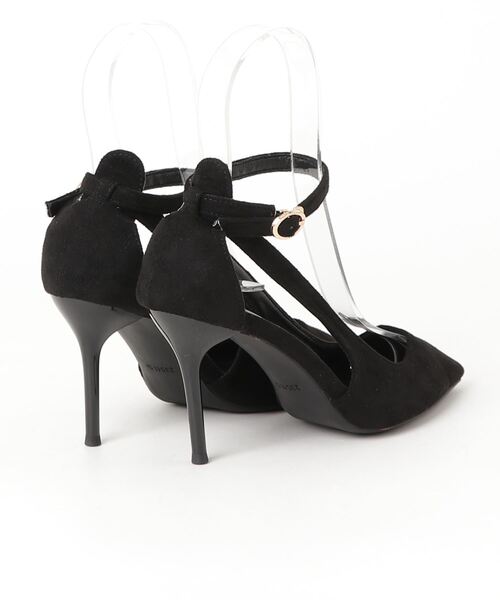 「Jasmine Grandiflorum」 ヒールサンダル 23.5cm ブラック レディース_画像2