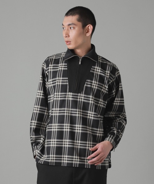 新品　 ZUCCa / TWストレッチチェック / シャツ ZUCCa（ズッカ） シャツ TWストレッチチェック / シャツ メンズ