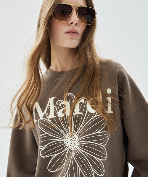 トレーナー スウェット SWEATSHIRT FLOWERMARDI / スウェットシャツ フラワーマルディ レディース_4
