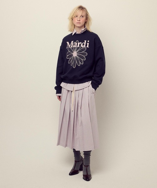 トレーナー スウェット SWEATSHIRT FLOWERMARDI / スウェットシャツ フラワーマルディ レディース_12