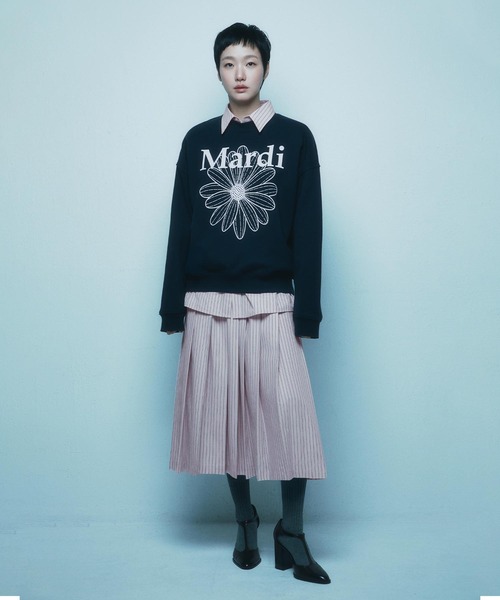 トレーナー スウェット SWEATSHIRT FLOWERMARDI / スウェットシャツ フラワーマルディ レディース_9