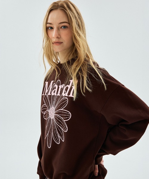 トレーナー スウェット SWEATSHIRT FLOWERMARDI / スウェットシャツ フラワーマルディ レディース_28
