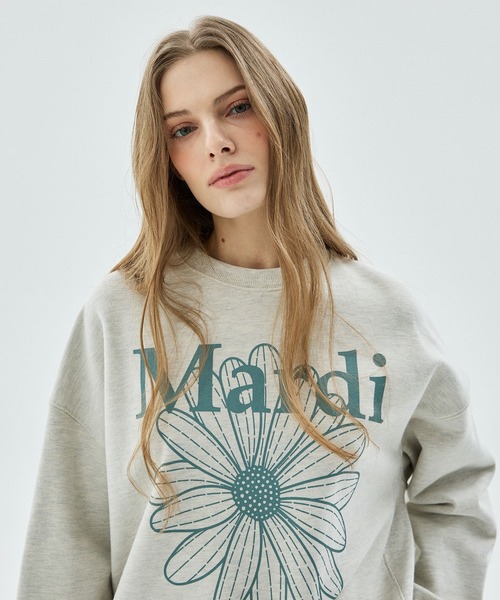 トレーナー スウェット SWEATSHIRT FLOWERMARDI / スウェットシャツ フラワーマルディ レディース_18