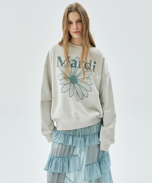 トレーナー スウェット SWEATSHIRT FLOWERMARDI / スウェットシャツ フラワーマルディ レディース_20