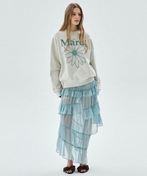 トレーナー スウェット SWEATSHIRT FLOWERMARDI / スウェットシャツ フラワーマルディ レディース_22