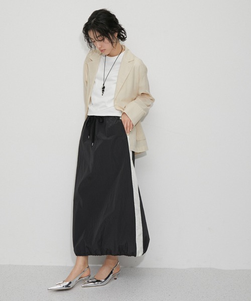 ADAM ET ROPE'（アダムエロペ） ロングスカート FREE レッド