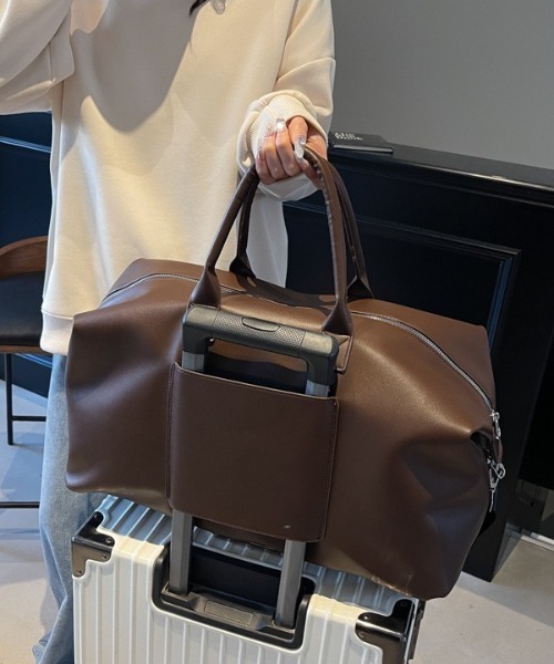 ショルダーストラップ ショルダーバッグ バッグ 2WAY大容量ボストン