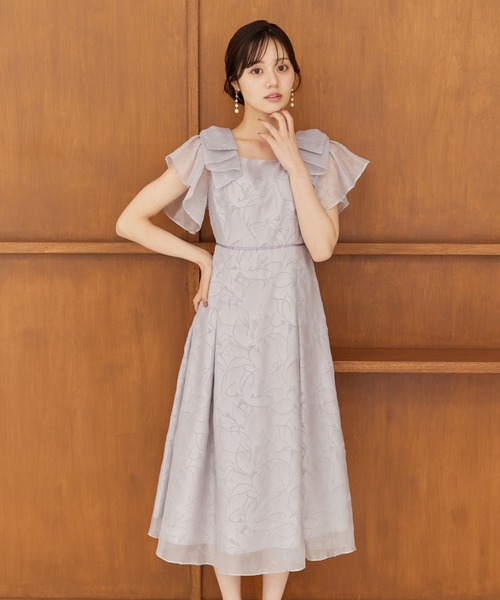 tocco closet（トッコ クローゼット） ワンピース リボンラッフル