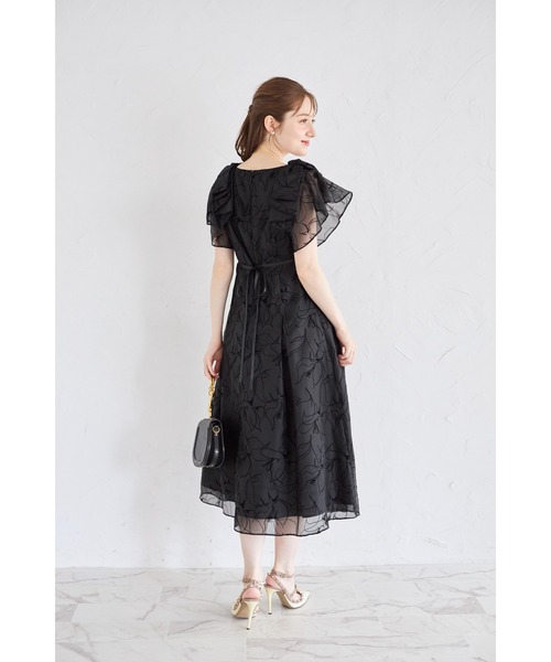 tocco closet（トッコ クローゼット） ワンピース リボンラッフル