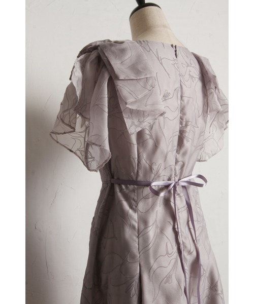 tocco closet（トッコ クローゼット） ワンピース リボンラッフル
