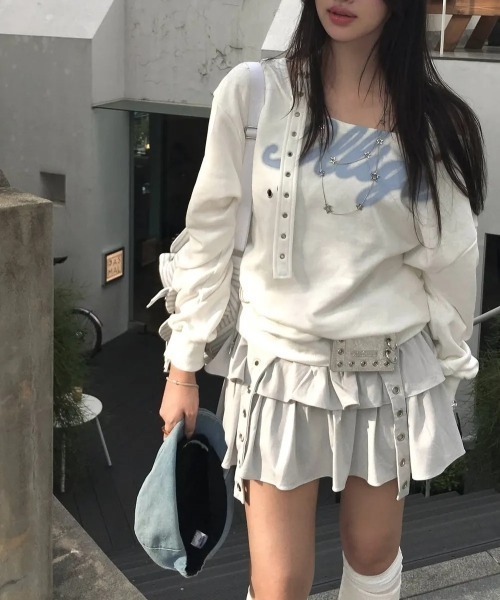 ILLIGO（イリゴ） スカート 「日本未発売/WEB限定」/レイヤード フリル 