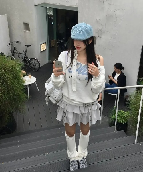 ILLIGO（イリゴ） スカート 「日本未発売/WEB限定」/レイヤード フリル 