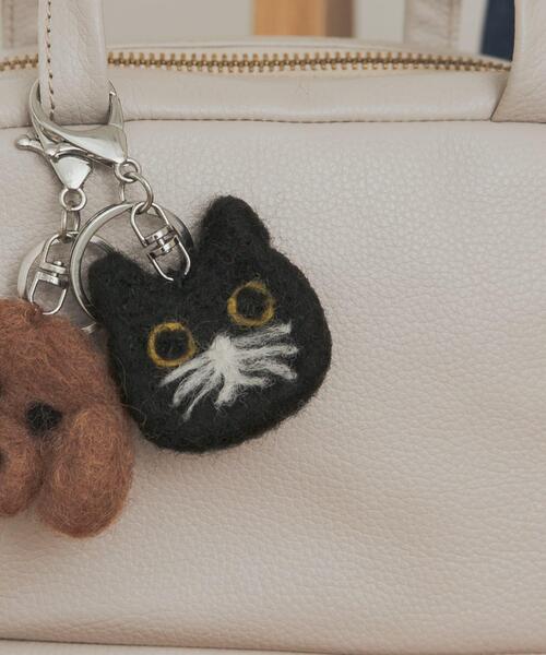 ボナペンチュラ　猫　キャット　アニマルチャーム Animal Charm Cat Bottalato Leather