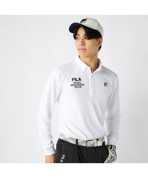 FILA GOLF ポロシャツ フィラゴルフ ゴルフウェア ワンポイント ロゴ