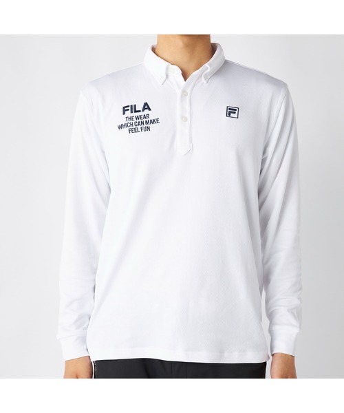 FILA GOLF ポロシャツ フィラゴルフ ゴルフウェア ワンポイント ロゴ
