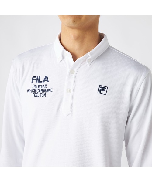 FILA GOLF ポロシャツ フィラゴルフ ゴルフウェア ワンポイント ロゴ