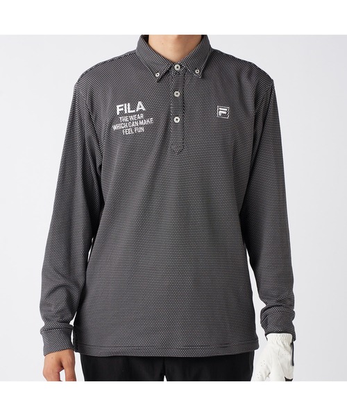 FILA GOLF ポロシャツ フィラゴルフ ゴルフウェア ワンポイント ロゴ
