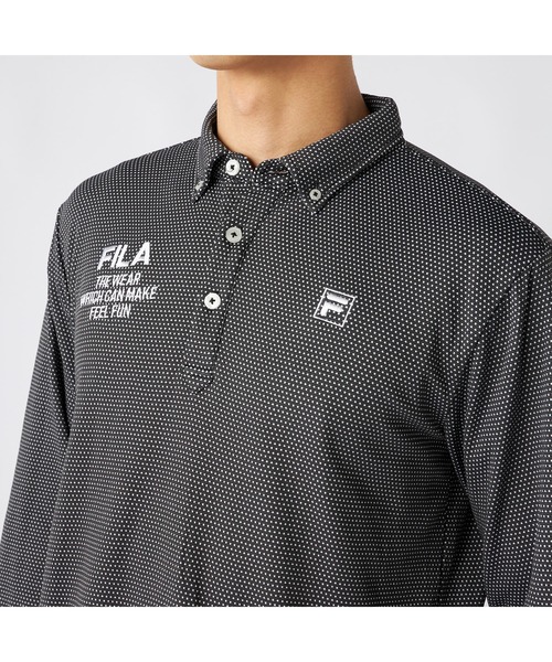 FILA GOLF ポロシャツ フィラゴルフ ゴルフウェア ワンポイント ロゴ