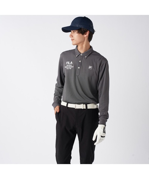 FILA GOLF ポロシャツ フィラゴルフ ゴルフウェア ワンポイント ロゴ