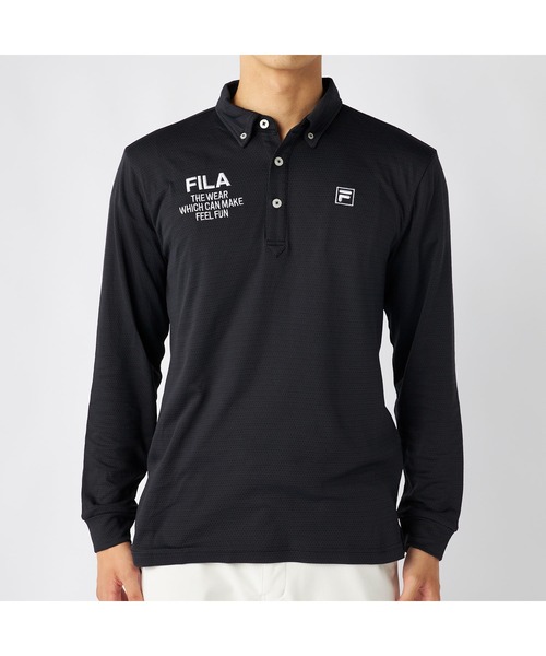 ゴルフFILAポロシャツ FILA GOLF シャツ 「FILA GOLF/フィラゴルフ」ワンポイントポロシャツ