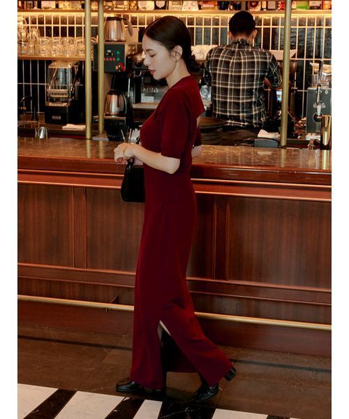 MIESROHE（ミースロエ） ワンピース 「macoto×MIESROHE」ビスチェ付き