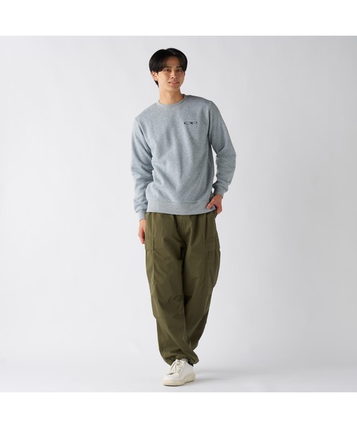 OPオーシャンパシフィック☆グレー 幾何学模様 ロング丈スウェット OPオーシャンパシフィック☆グレー 幾何学模様 ロング丈スウェットの