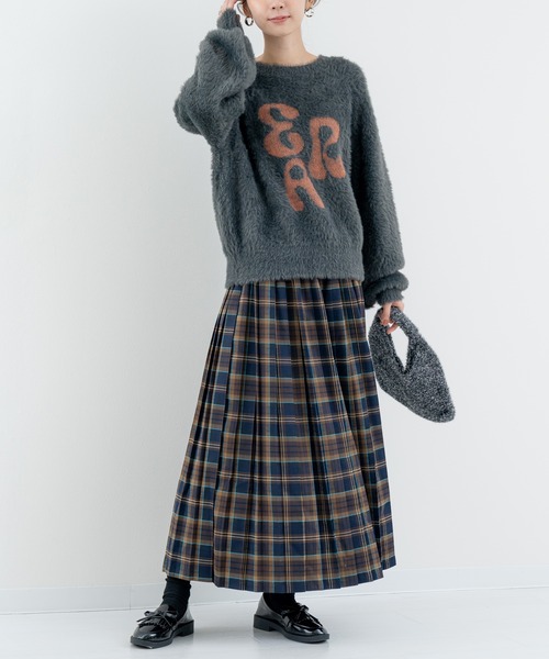 ツルバイマリコオイカワ　チェック　プリーツスカート　Luna ルナ ANNA LUNA（アンナルナ） スカート 「ANNA LUNA」クラシカル な