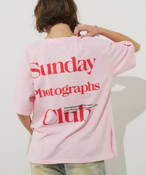 「Unitage」 半袖Tシャツ FREE グレー レディース_画像2