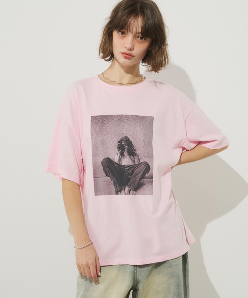 「Unitage」 半袖Tシャツ FREE グレー レディース_画像8