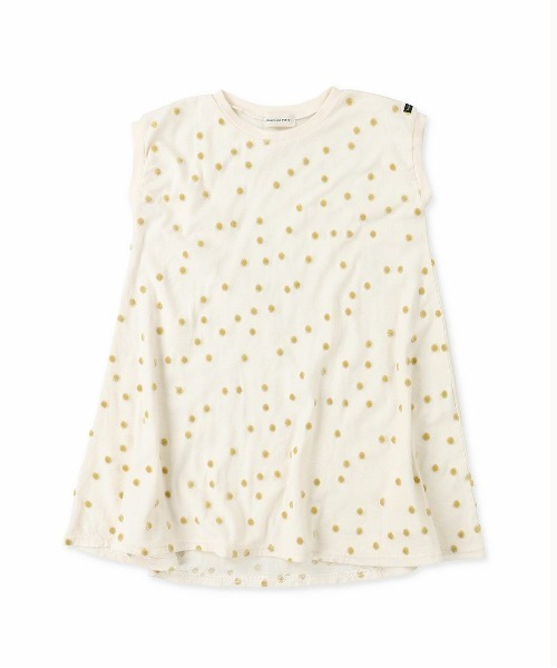 「quoti use fith」 「KIDS」ノースリーブワンピース 80 オレンジ キッズ_画像5