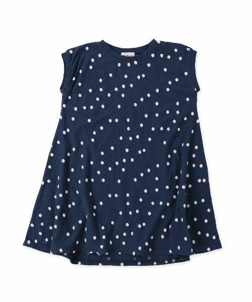 「quoti use fith」 「KIDS」ノースリーブワンピース 80 オレンジ キッズ_画像6