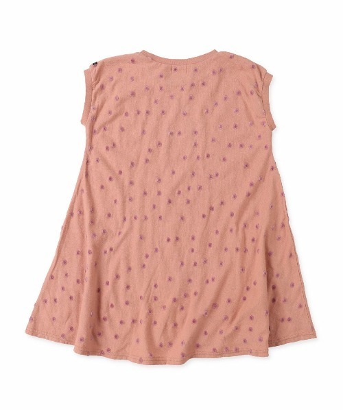 「quoti use fith」 「KIDS」ノースリーブワンピース 80 オレンジ キッズ_画像8