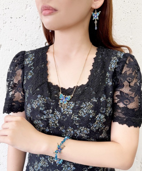 ANNA SUI（アナスイ） ピアス 蝶モチーフ ピアス レディース