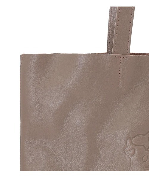 人気♡グレージュ♡IL BISONTE イルビゾンテ ロゴ レザー トートバッグ IL BISONTE（イルビゾンテ） トートバッグ IL BISONTE / トートバッグ