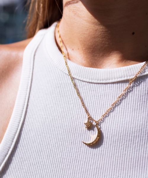 IRIEBEACH（アイリービーチ） ネックレス Moon-Star necklace