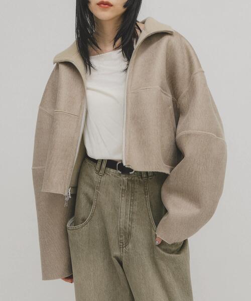 KBF（ケービーエフ） コート アウター リバーシブルボアジャケット