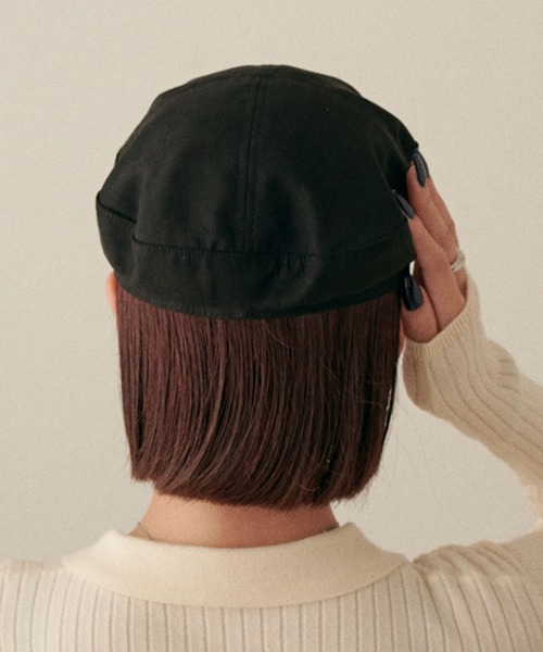 CECIL McBEE（セシルマクビー） 帽子 キャスケット スウェードマリン