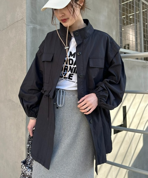 本日限定タイムセール！CIAOPANIC TYPY 新品未使用 オーバーコート CIAOPANIC TYPY（チャオパニックティピー） コート ONE SIZE グリーン