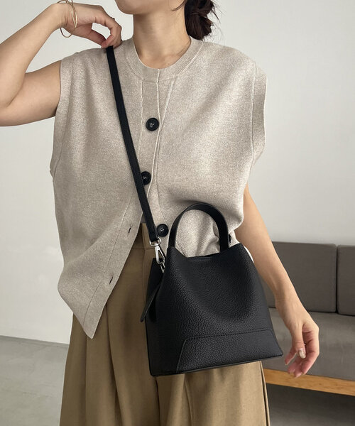 「CAPRICIEUX LE'MAGE」 2WAYバッグ FREE シルバー レディース_画像4