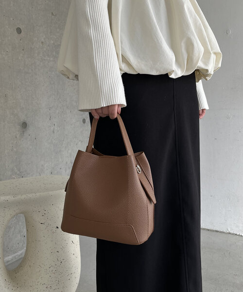 「CAPRICIEUX LE'MAGE」 2WAYバッグ FREE シルバー レディース_画像6